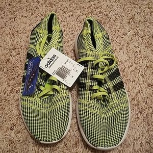 Lime green adidas